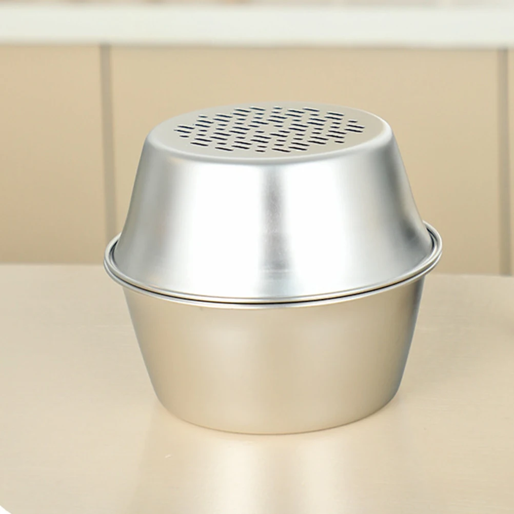 

Mini 16 5cm Stainless Steel Colander Strainer Bowl Kitchen Gadget Fruit Vegetable Washer Drain Basket Household Multifunctional