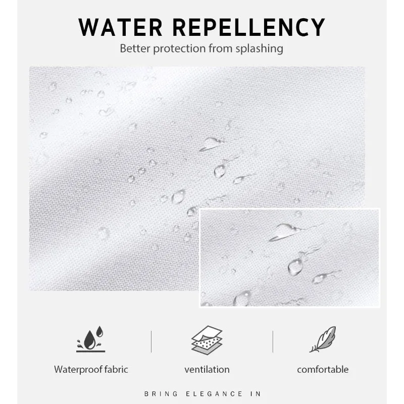 مريلة شواء كبيرة جدًا مقاومة للماء للطهي شديدة التحمل للشواية والبستنة