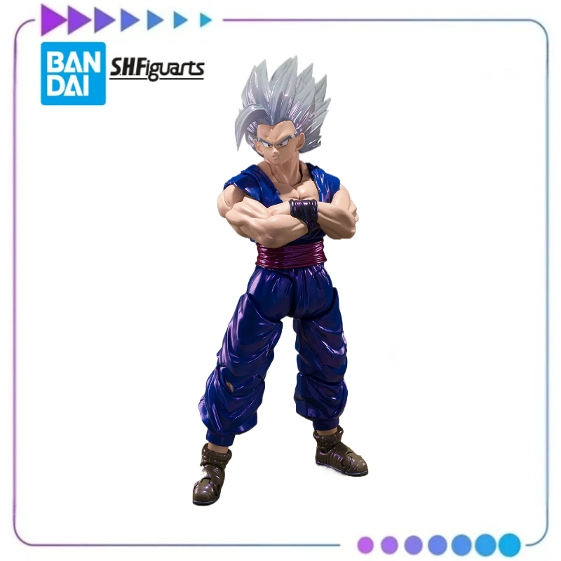 【Originale】BANDAI SHF DRAGON BALL SUPER SUPER HERO Son Gohan (BEAST) SDCC-2025 Exciusive Edition Action Figures Giocattoli di modello