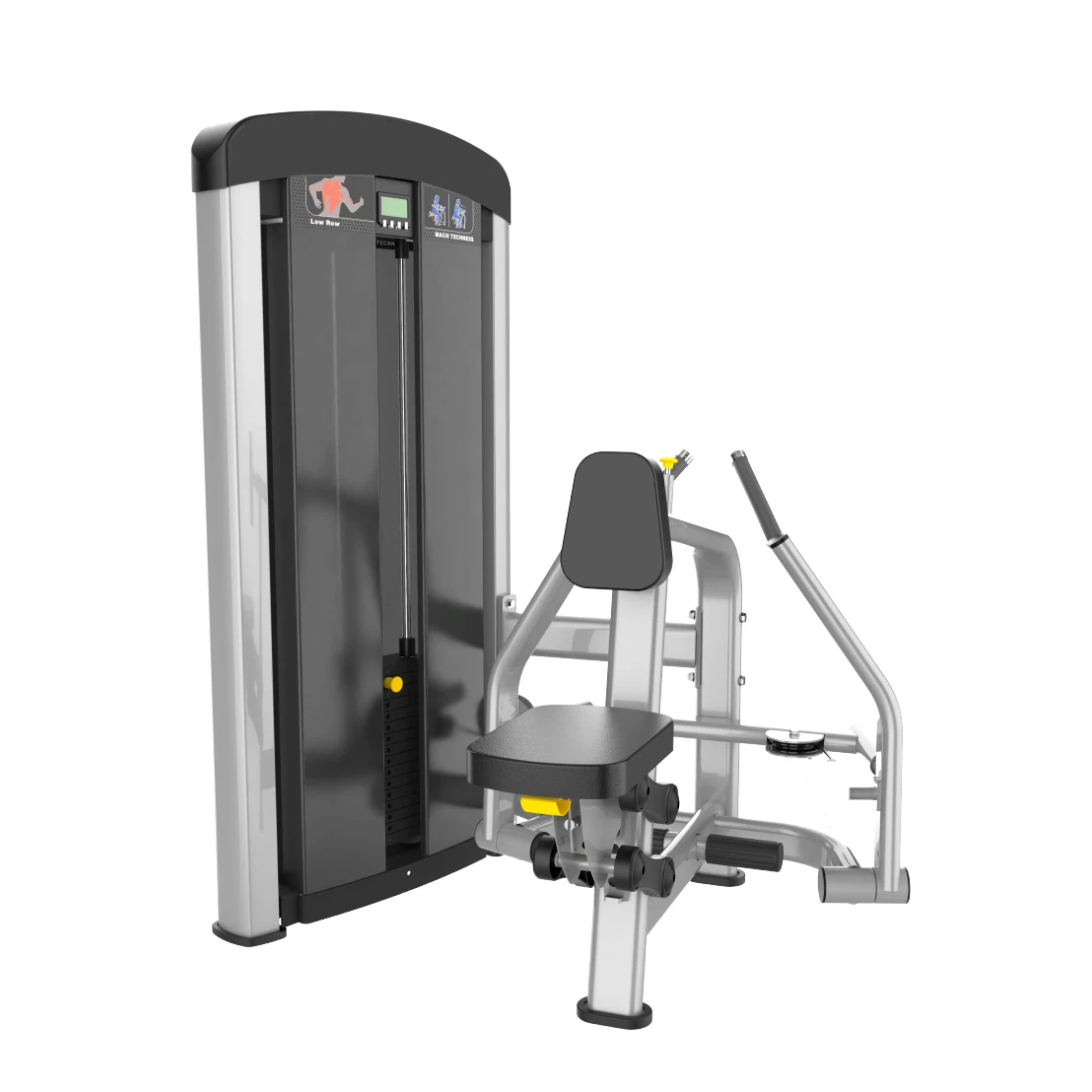 

High Quality Factory Price Gym Commercial Fitness Equipment Seated Rowing Machine Pin Loaded Strength Trainer