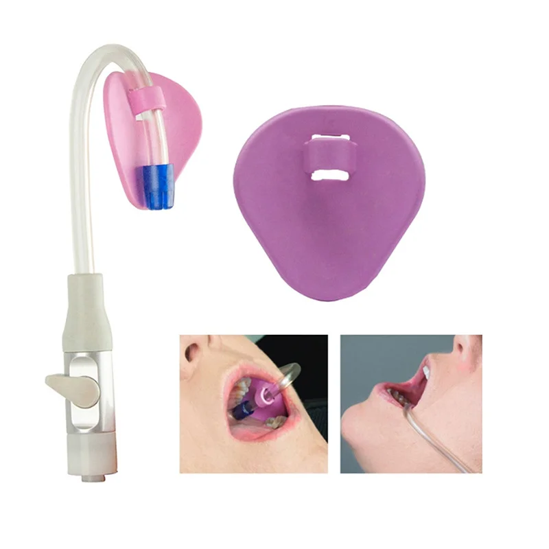 10Pcs Dental Suction Tube Holder Tube Autoclavable Saliva Ejector HVE Tube Positioner Fix Saliva Suction Tube Dental Consumables