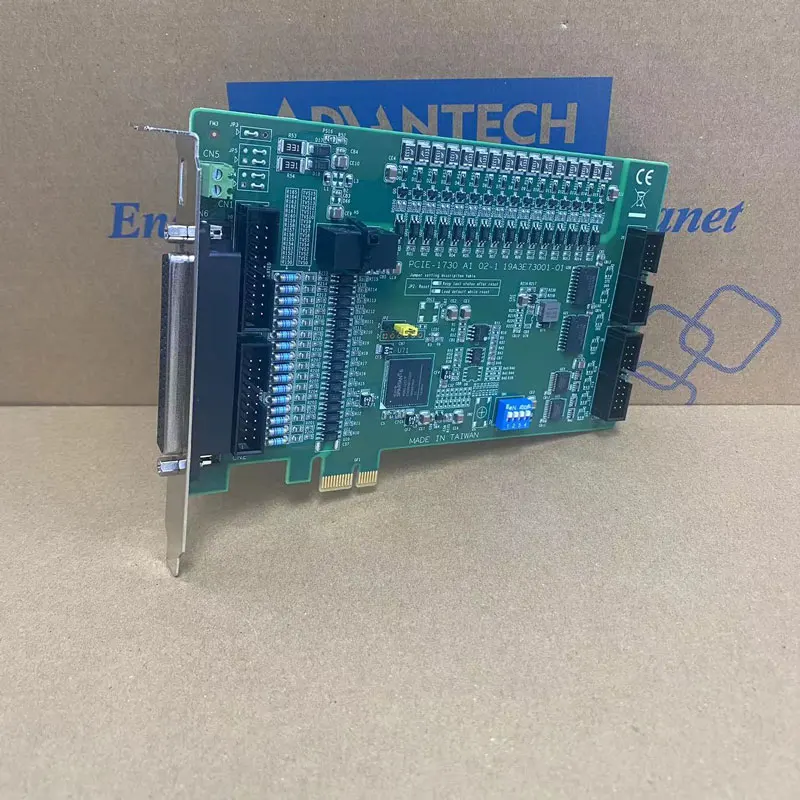 Advantech PCI Expresscard Expansion Interface with Support for 32-lane Isolated DIO and TTL DIO PCIE-1730-BE