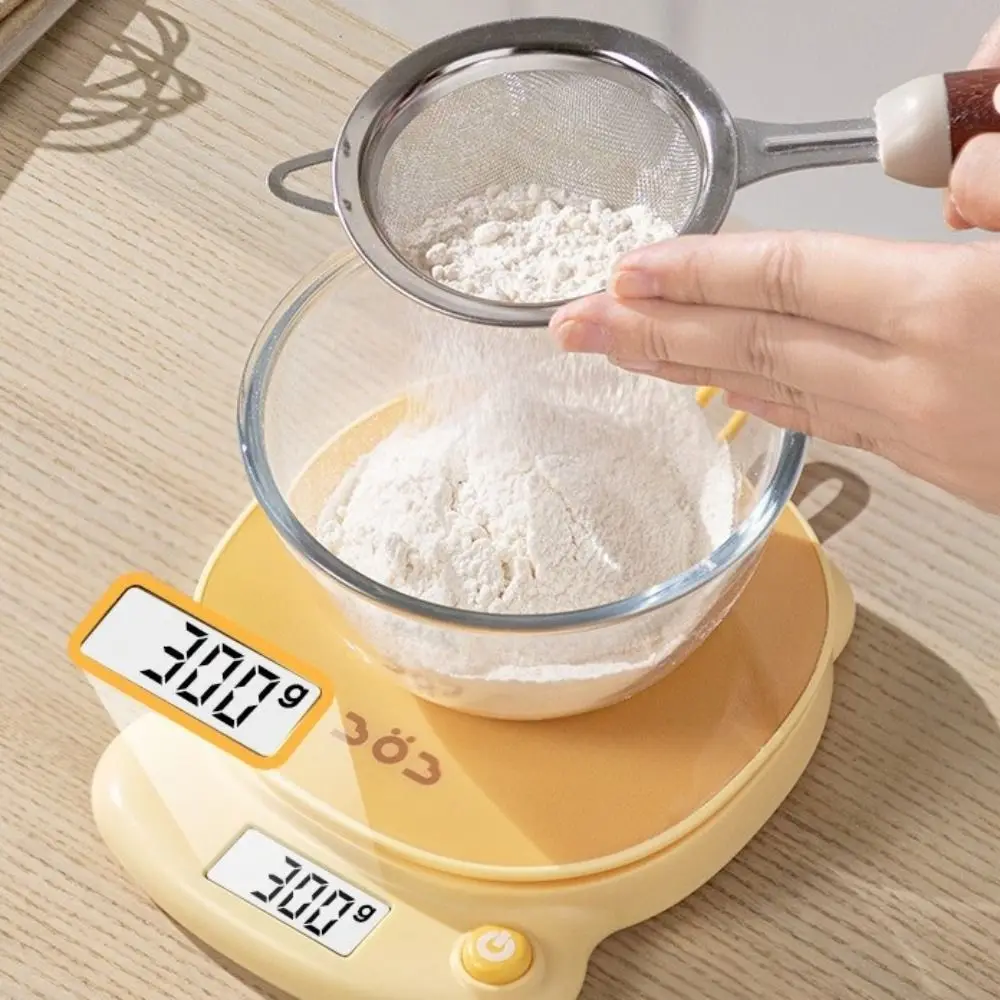 Plastic Kitchen Scale Portable Multi-Functional Digital Food Scale Battery Powered Practical Electronic Scales