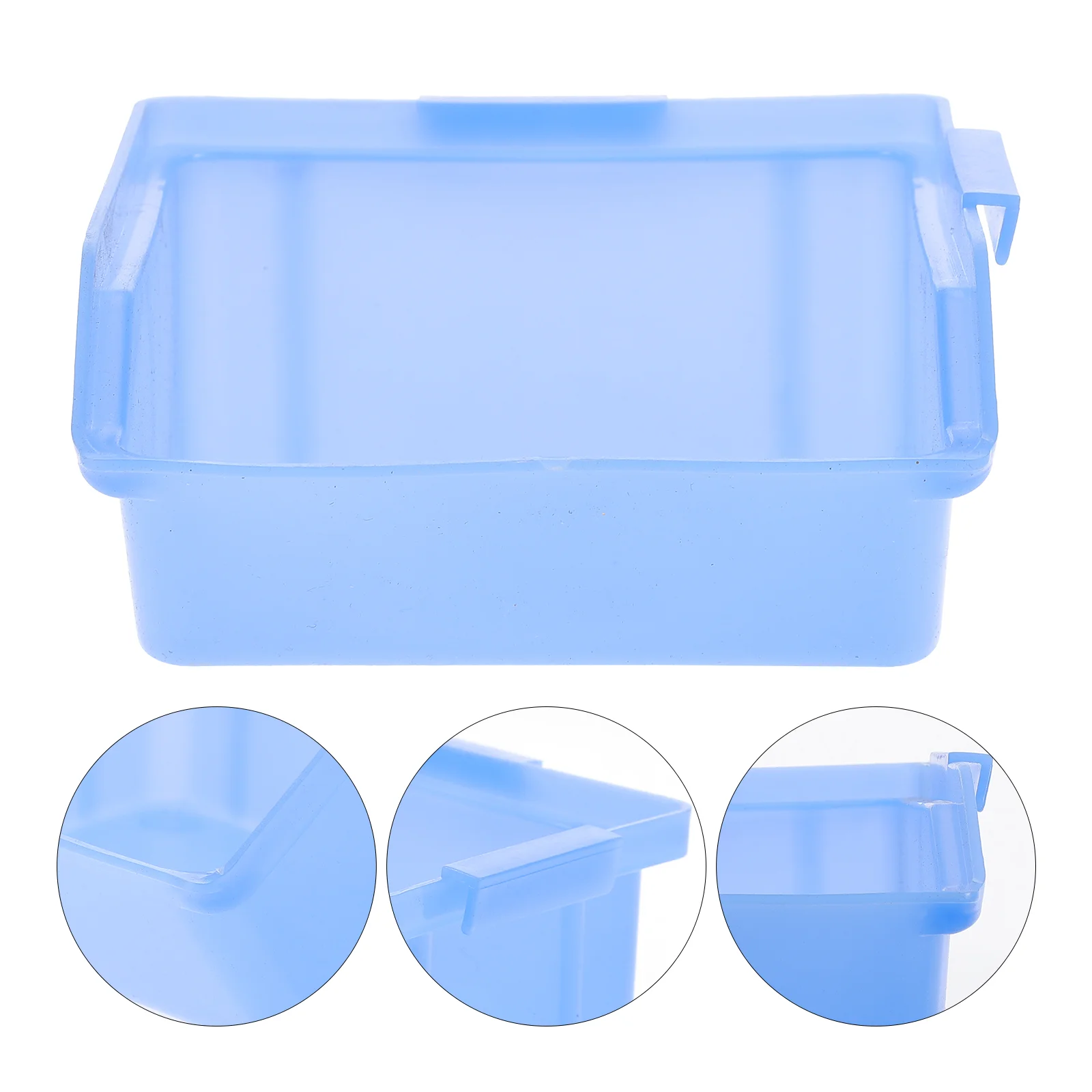 12 Pcs Plastic Parts Box Stackable Storage Container Tool Case for Screw Box Multifunctional No Burrs Safe