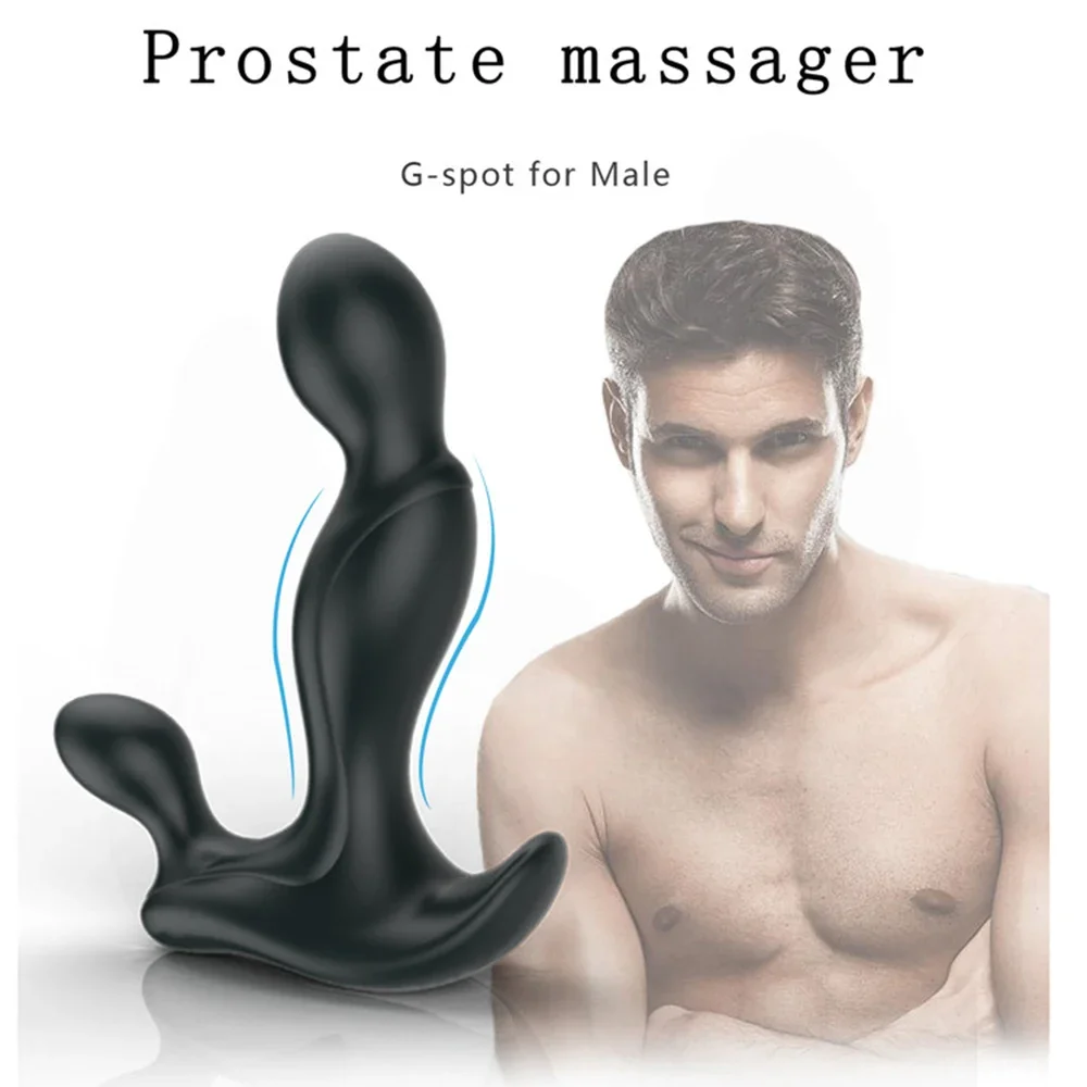 

Male Vibrating Prostate Massager Sex Toy Stimulation Patterns Anal Toy USB Recharge Anus Stimulate Butt Plug Male