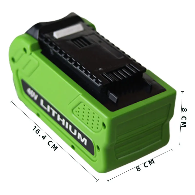 Replacement Battery for GreenWorks 29462 29472 40V 6.0Ah Tools Lithium-ion Rechargeable Battery 22272 G-MAX GMAX Creabest