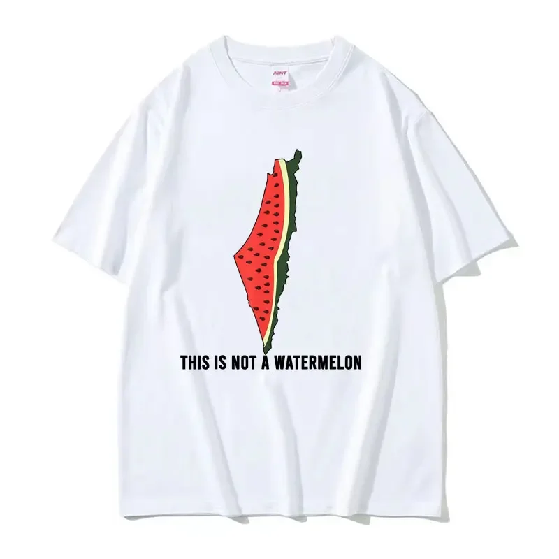 Funny This Is Not A Watermelon Meme Graphic T Shirt for Men Women's Retro Short Sleeve T Shirts High Quality 100% Cotton T-shirt