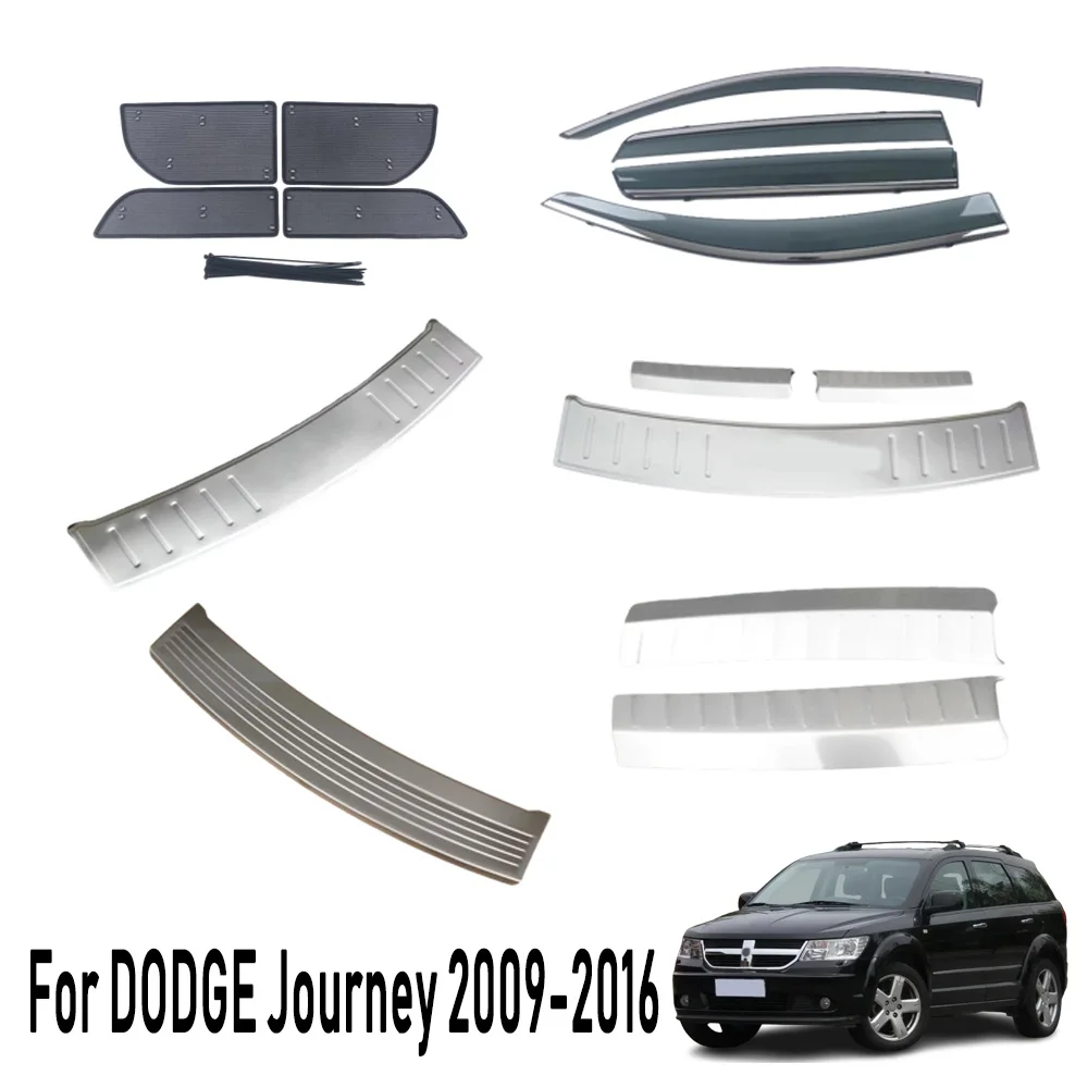 

Насекомые накладки на экран для DODGE JCUV Journey 2009-2016 насекомые накладки на задний бампер педаль порог отделка багажника полоса козырек от дождя