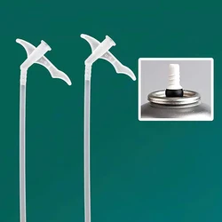 10PCS Spray Foam Tubes Nozzle Gap Filling Polyurethane Foam Glue Gun Connection Tube Replacement DIY Insulating Foam Tube