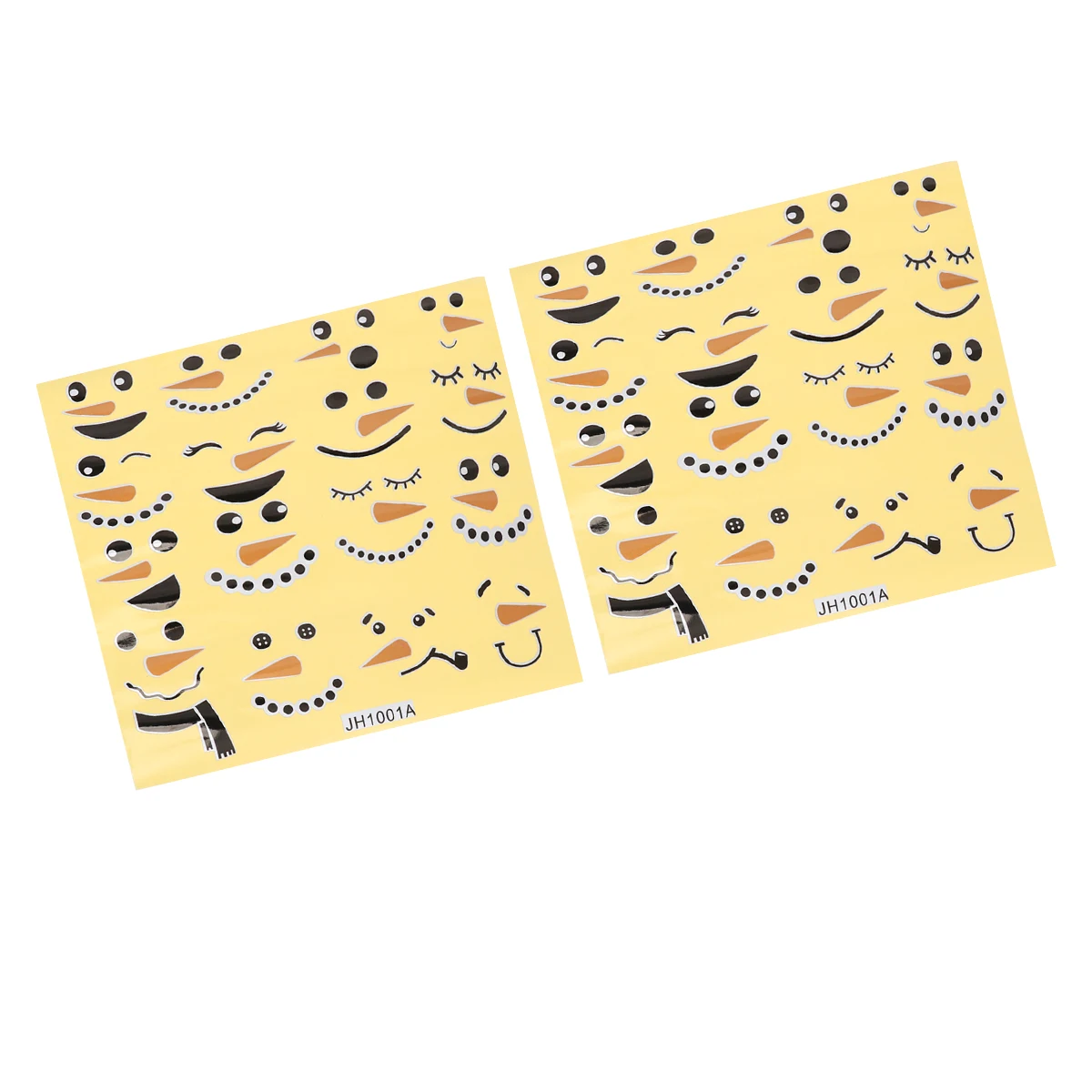 

2 Pcs Snowman Stickers Christmas for Gifts Party Decorations s Kit Indoor Magnetic Child