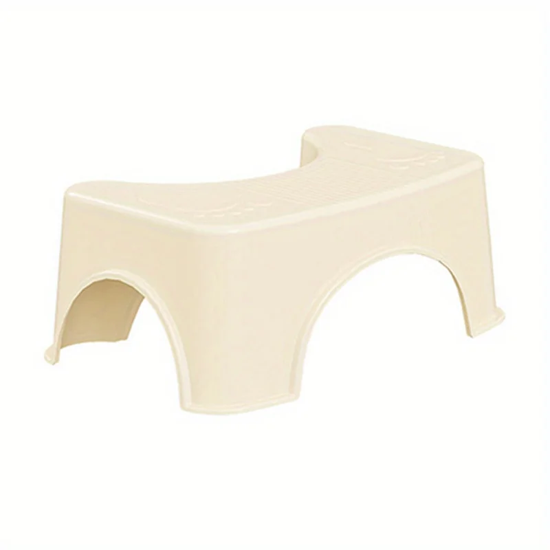 [هيكل متين] مسند قدم مرحاض شفاف مريح