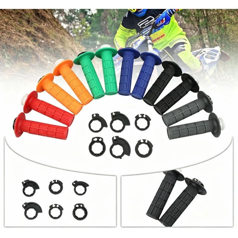 Enduro Motorcycle Grips Handlebar 7/8