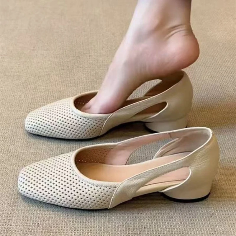 Thumbnail 2 - #22 Latest Block Heel Shoes Offers