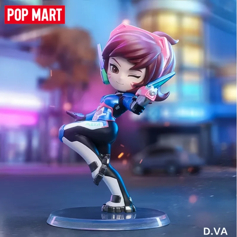 

POP MART Genuine Overwatch PLAY OF THE GAME Series Blind Box Toy PVC Collectible Game Figurines Desktop Ornaments Model Girl Toy