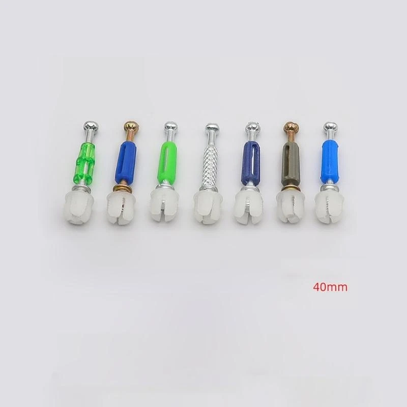 100pcs cames bloqueio porca e cames mobiliário parafuso conexão hardware fácil instalar 601a