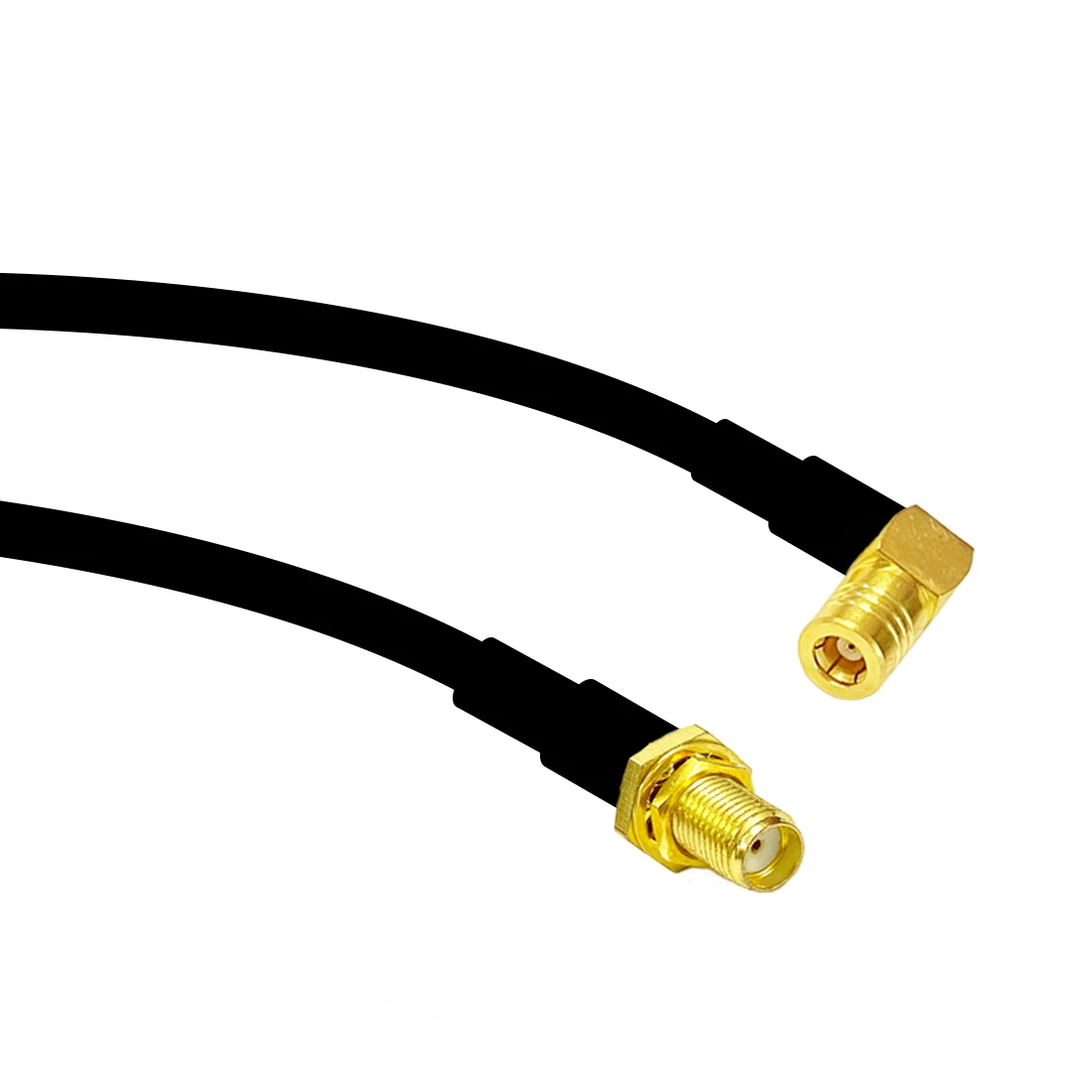 1pc New RF/RP SMA Female Jack Nut Switch SMB Right Angle RG174 Pigtail Cable Adapter 20cm 8'' Wholesale