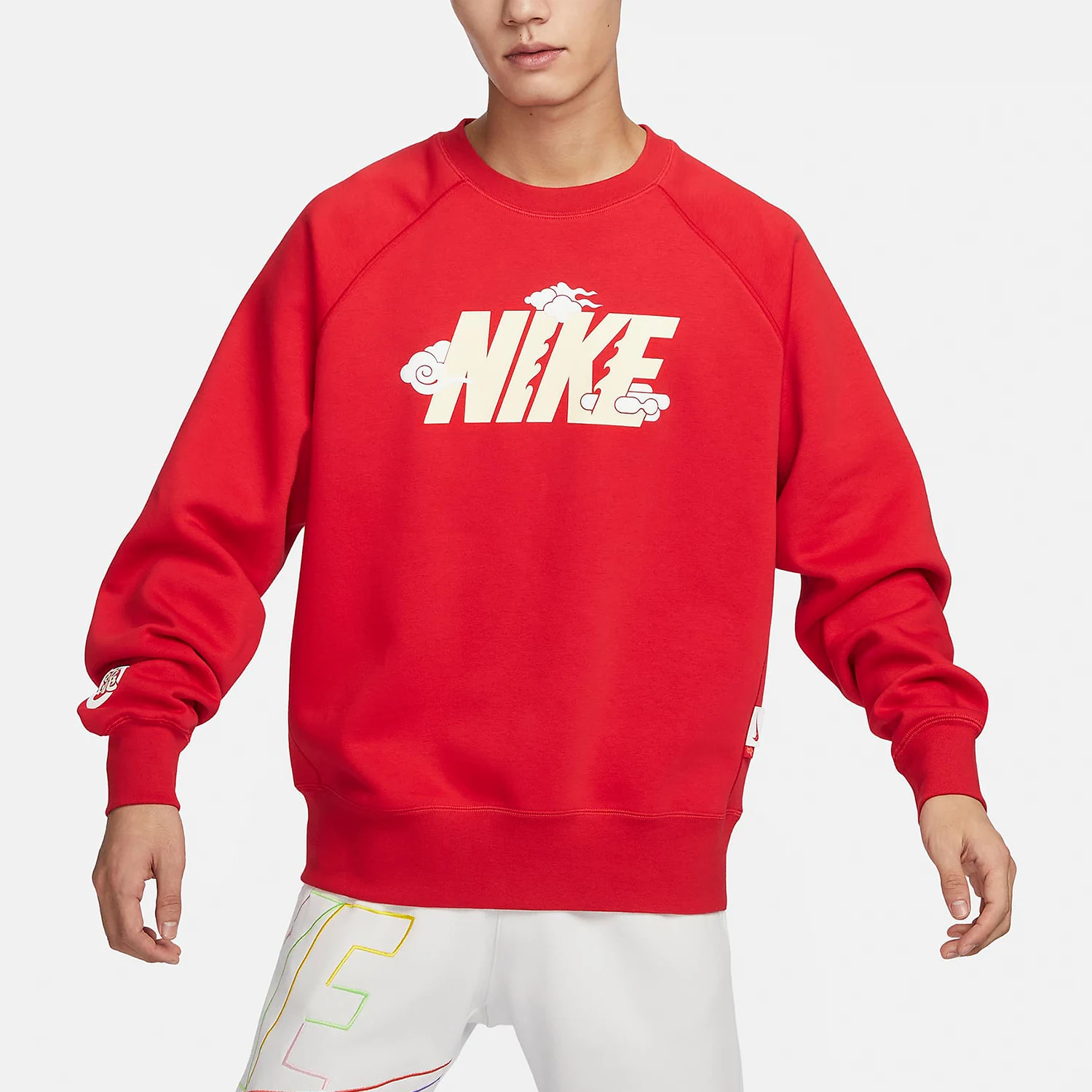 

Мужская флисовая толстовка с круглым вырезом Nike Sportswear FZ6374-657