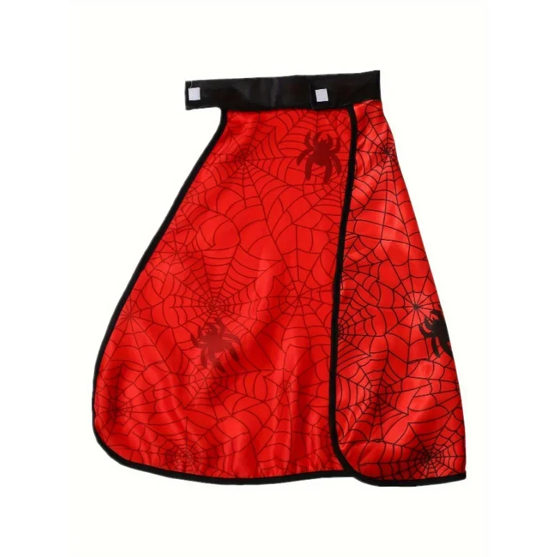 كيب إن تويلي d'araig dne pour garçon, avec masque d'Halloween et poignets, ensemble de tenue de personalage de heros نابض بالحياة #4