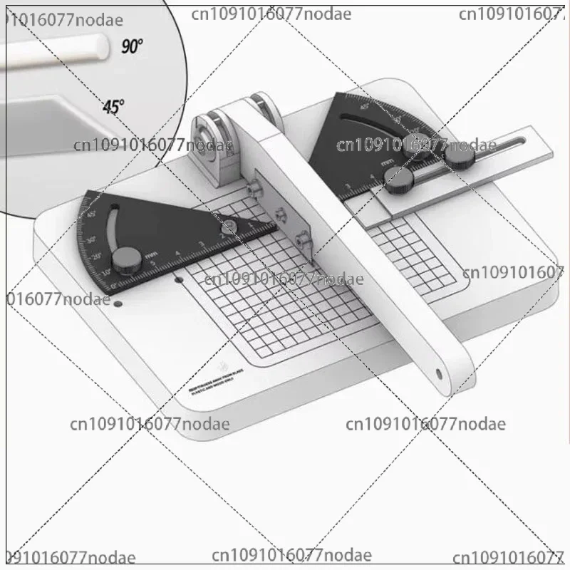 Ship Model Manufacturing Construction Tools Sailing Deck Slicer New Manual Angle Knife Hull Wood Strip Cutting Machine