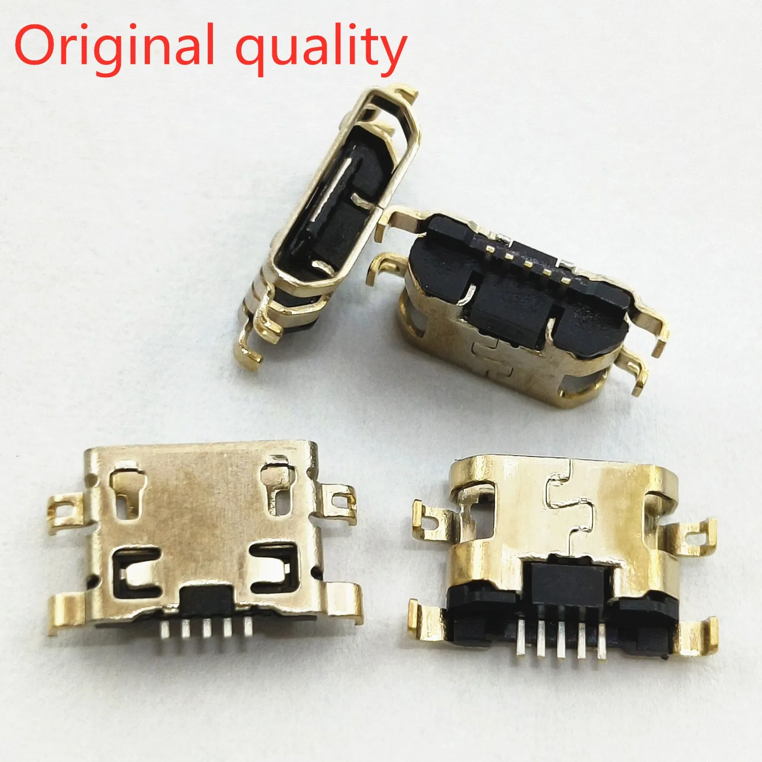 5-100pcs For New 5Pin Mini Micro USB DC Charging Socket Port Connector jack power plug for Alcatel 5025g charger dock