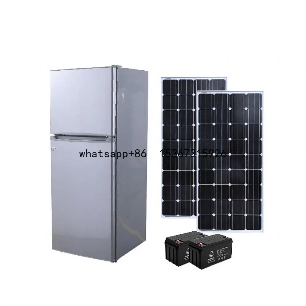 

Single Double door 12V 24V Solar Panel energy Powered Freezer Refrigerator Fridge solar refrigerator and freezer