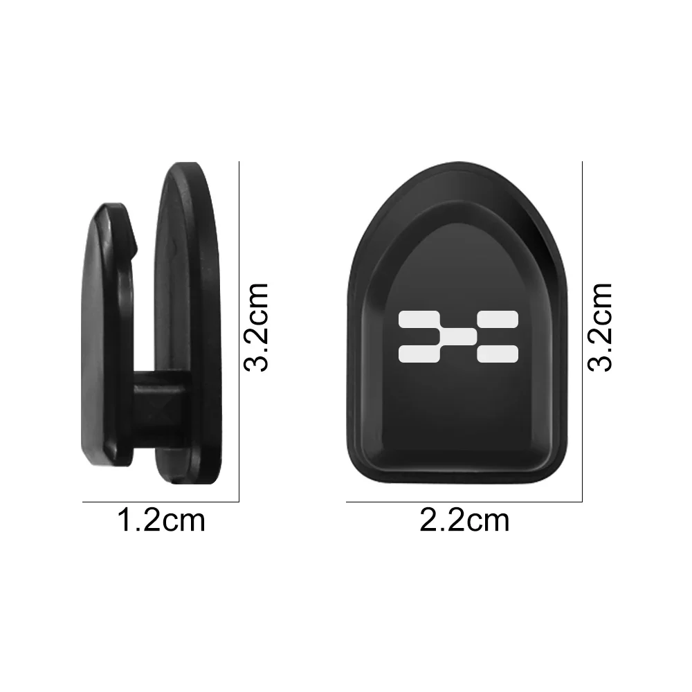 For Aiways U5 PRO SE Bj U6 U7 Ion RG Nathalie 2020 2021 2022 4PCS Multifunctional Car Self Adhesive Mini Hooks Auto Accessories