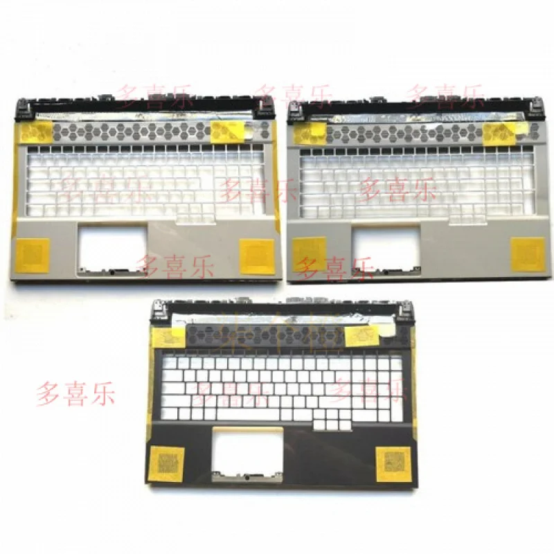 

QQ New For DELL Alienwar M17 R3 R4 Palmrest Cover Keyboard Bezel Upper Case