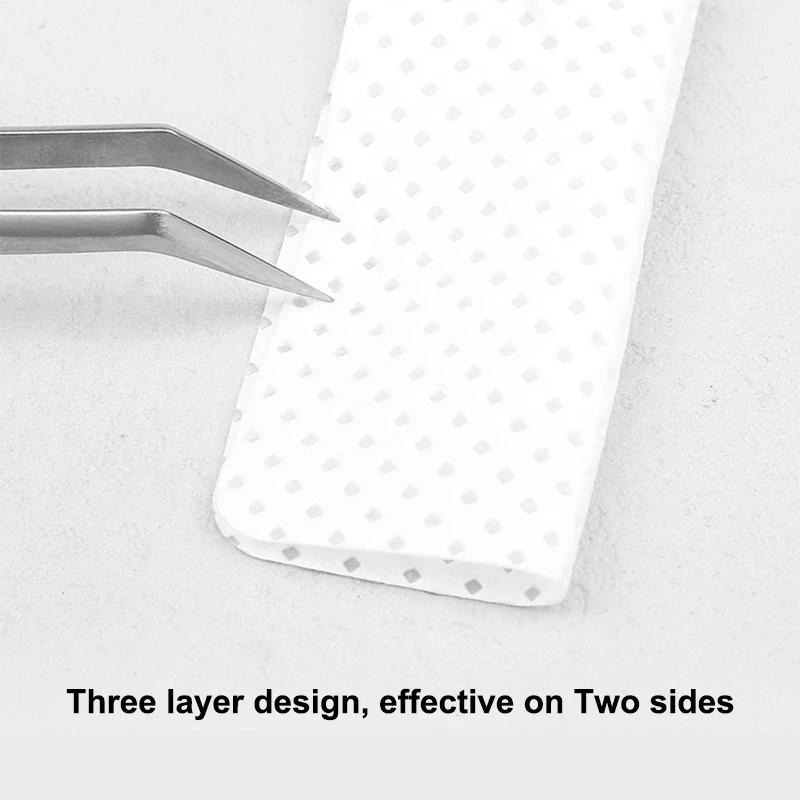 مناديل الأظافر الخالية من الوبر ، مناديل غراء تمديد الرموش ، قماش منظف ، قماش غير منسوج ، مزيل جيل الأظافر ، وسادات قطنية ، وطلاء لكل صندوق #4