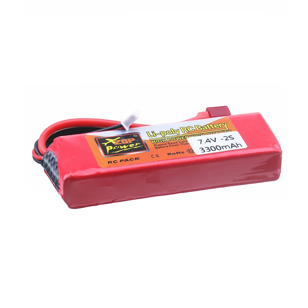 2s 7.4V 3300mAh Lipo Battery Charger Sets for Wltoys 144001 124016 124017 124018 124019 104001 12428 12423 RC Car Parts Battery