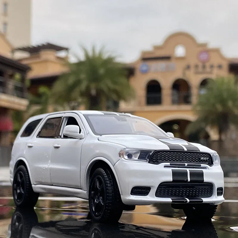 1:32 ダッジデュランゴ SUV 合金車モデルダイキャストメタルおもちゃの車モデル高シミュレーション音と光コレクション子供のおもちゃのギフト