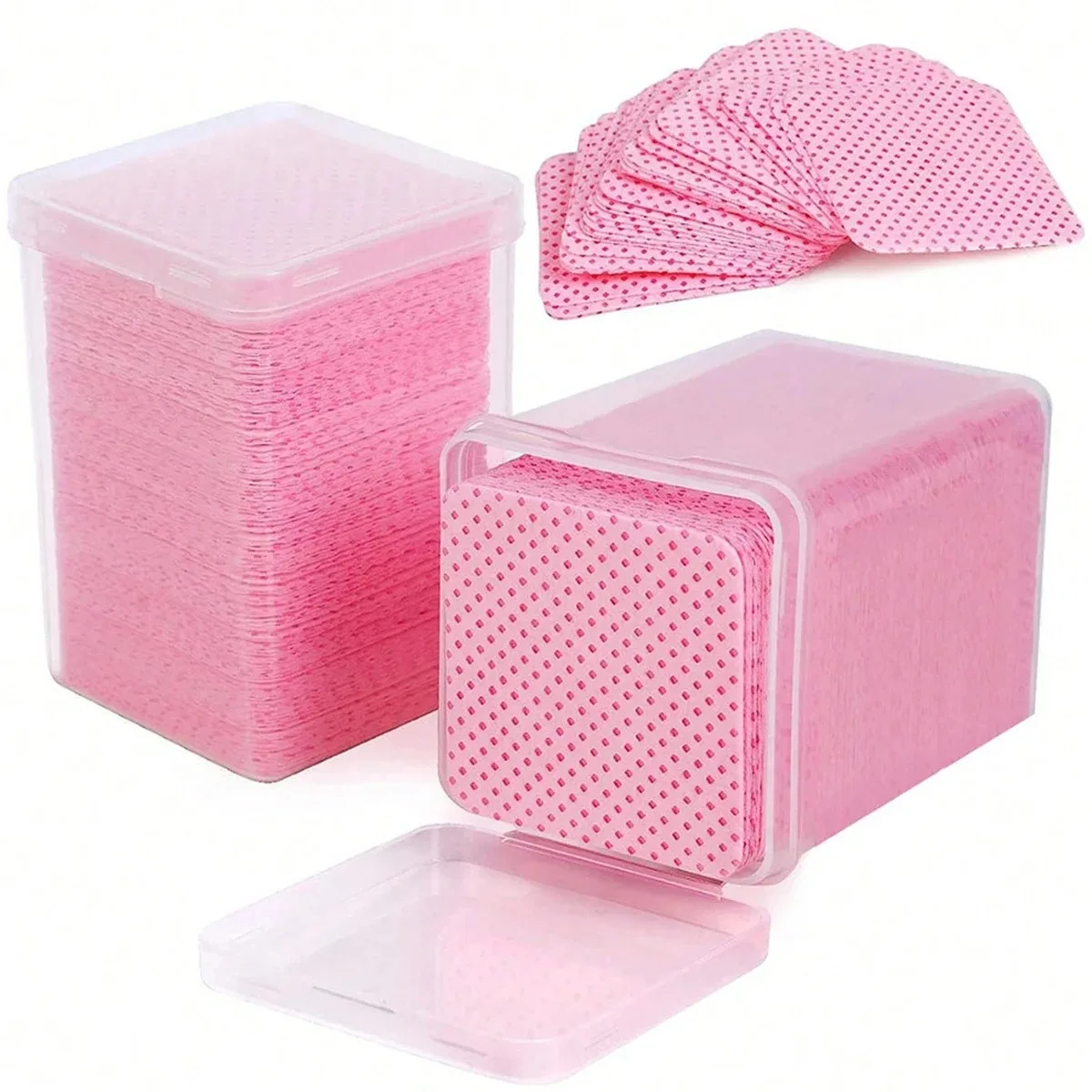 Lint Free Cotton Pads Nail Polish Remover Wipes Cleaning Tool Nail Art Cleaning Wipes Tips UV Gel Polish Removal Pad Paper Wipes