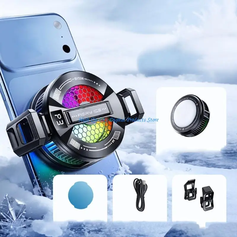 U2JE Semiconductor Cooling System with Back Clip Low Noise Cellphone Heat Sink