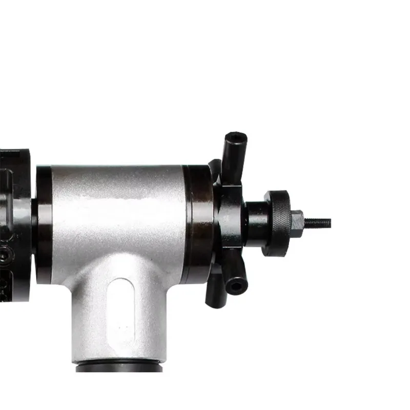 80T portable hand-held beveling machine for various pipe end face beveling ranges 28-76 mm 220V