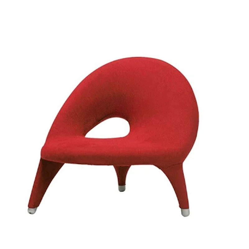

Modern Light Luxury Designer Creative Triangle Shape Armrest Single Leisure Chair Household Hotel Villa