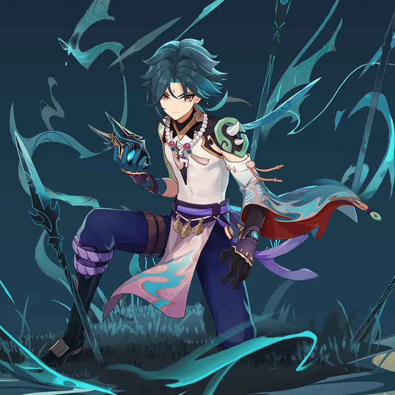 

2026 Genshin Impact's surrounding bodyguard Yesha Xiao's surrounding impression Long sleeve T-shirt clothes Game Youth jacket