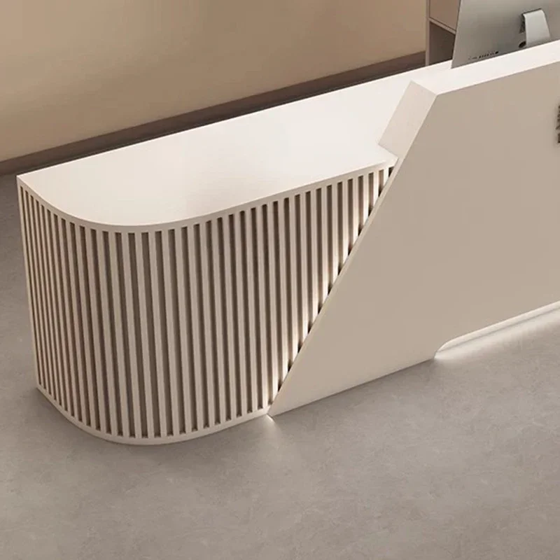 مكتب استقبال أمامي عالي الجودة ومتين للمكتب ومطعم وصالة الألعاب الرياضية الفاخرة ومكتب استقبال صغير #6