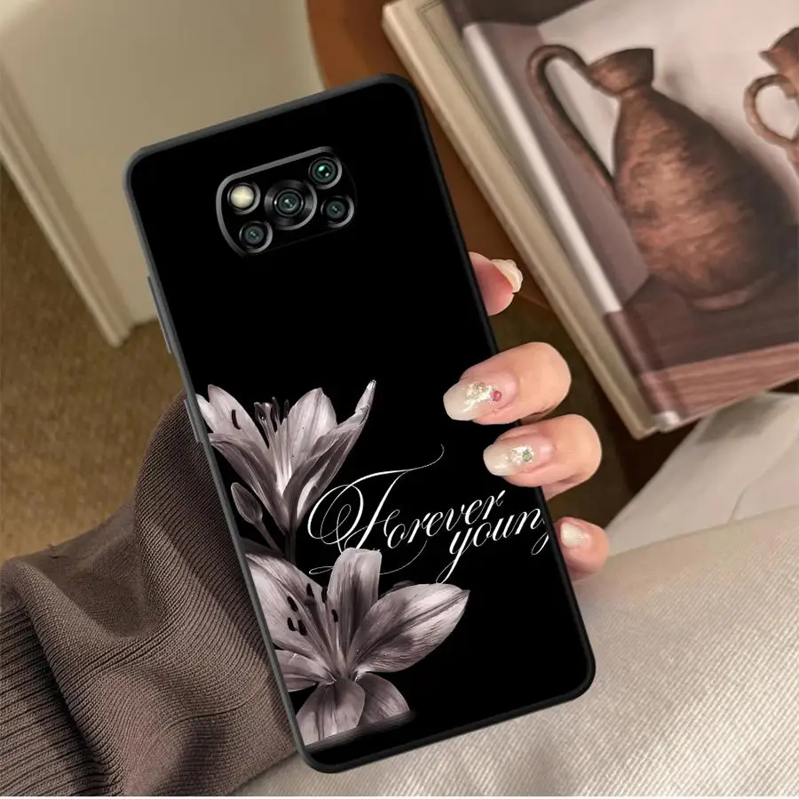 Étui de protection Lily Art pour Xiaomi Poco F8 M5 C61 F1 C50 M3 M4 M7 X3 X4 X5 X7 Pro F3 C75 Funda Coque de téléphone C71