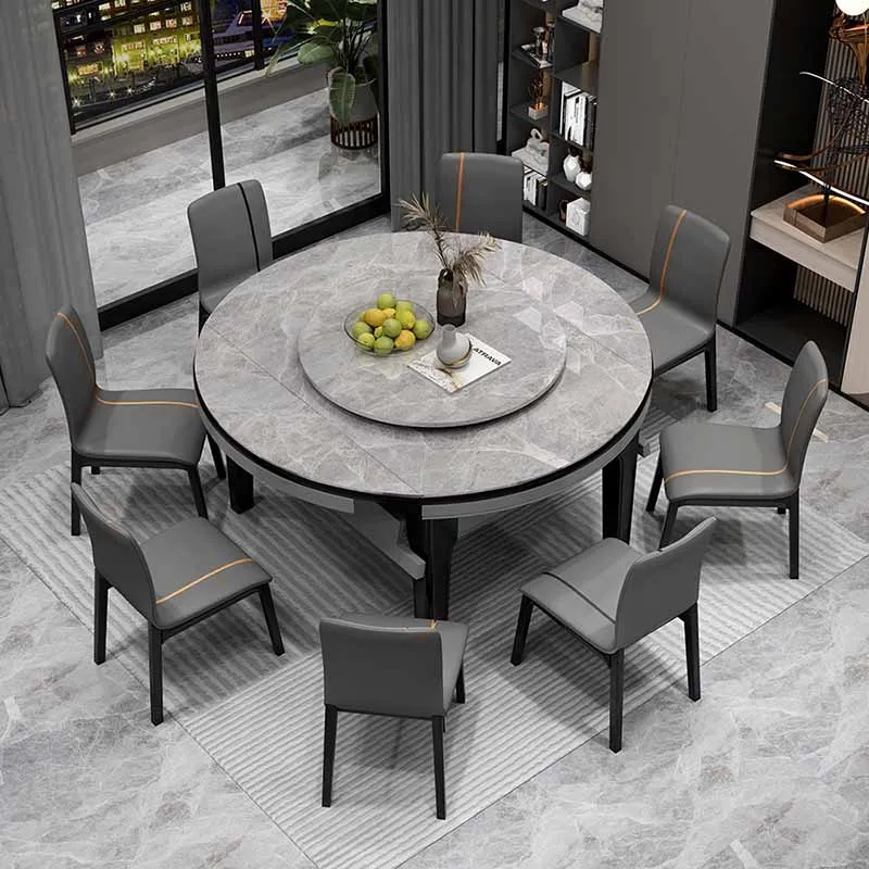 Waterproof Kitchen Dining Table Luxury Unique Space Saving 4 Chairs Tables Modern White Nordic Mesas De Jantar Home Furniture