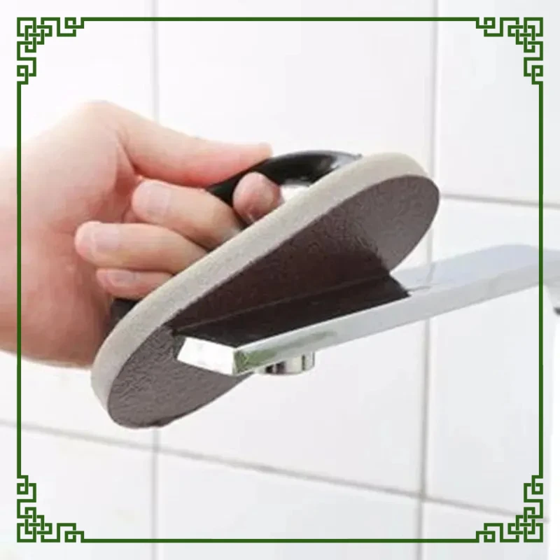 

Многоразовая наждачная волшебная губка — кухонная щетка для кастрюль с ручкой для легкой очистки и обеззараживания — моющаяся и чистящая губка