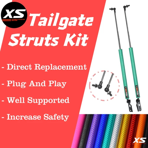 Imagen 2 del producto Amortiguadores de maletero trasero para Subaru Forester SG 2003-2008, soportes de elevación, puntales, varilla de pistones, resorte de Gas de 555mm