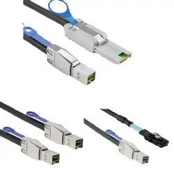 3M 2M 1M External Mini SAS 4X SFF 8088 26Pin Mini SAS To Mini SAS SFF 8644 High Density SFF 8644 Data Cable