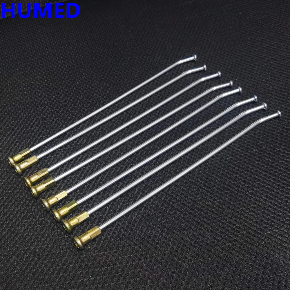 36Pcs Motorcycle Spokes  9G Diameter 3.5mm For Motocross Dirt Pit Bike Electric Bicycle Child Bike Wheel Rims