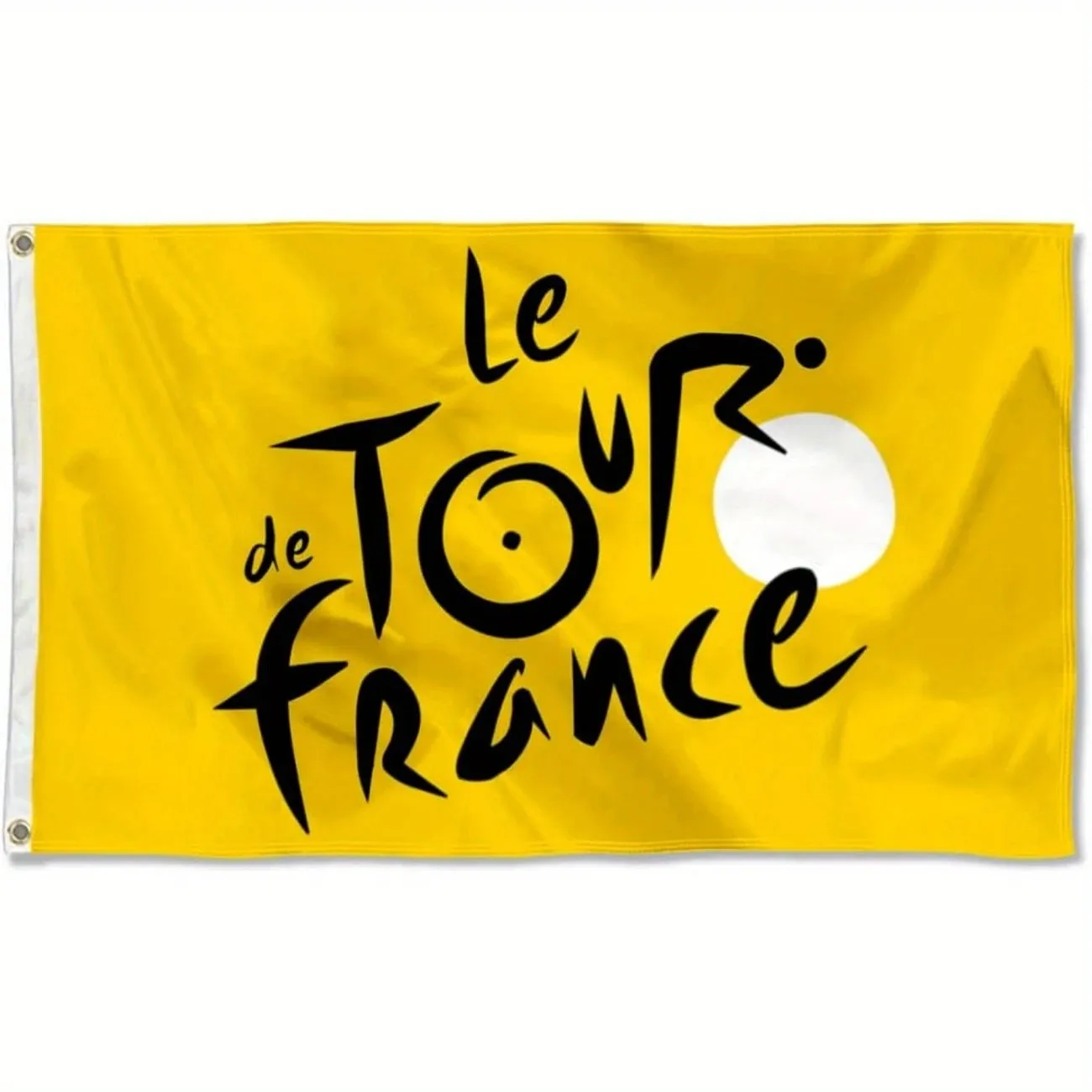 Tour de France Polyester Garden Flag, Durable Outdoor Bicycle Race Banner, Vibrant House Flag