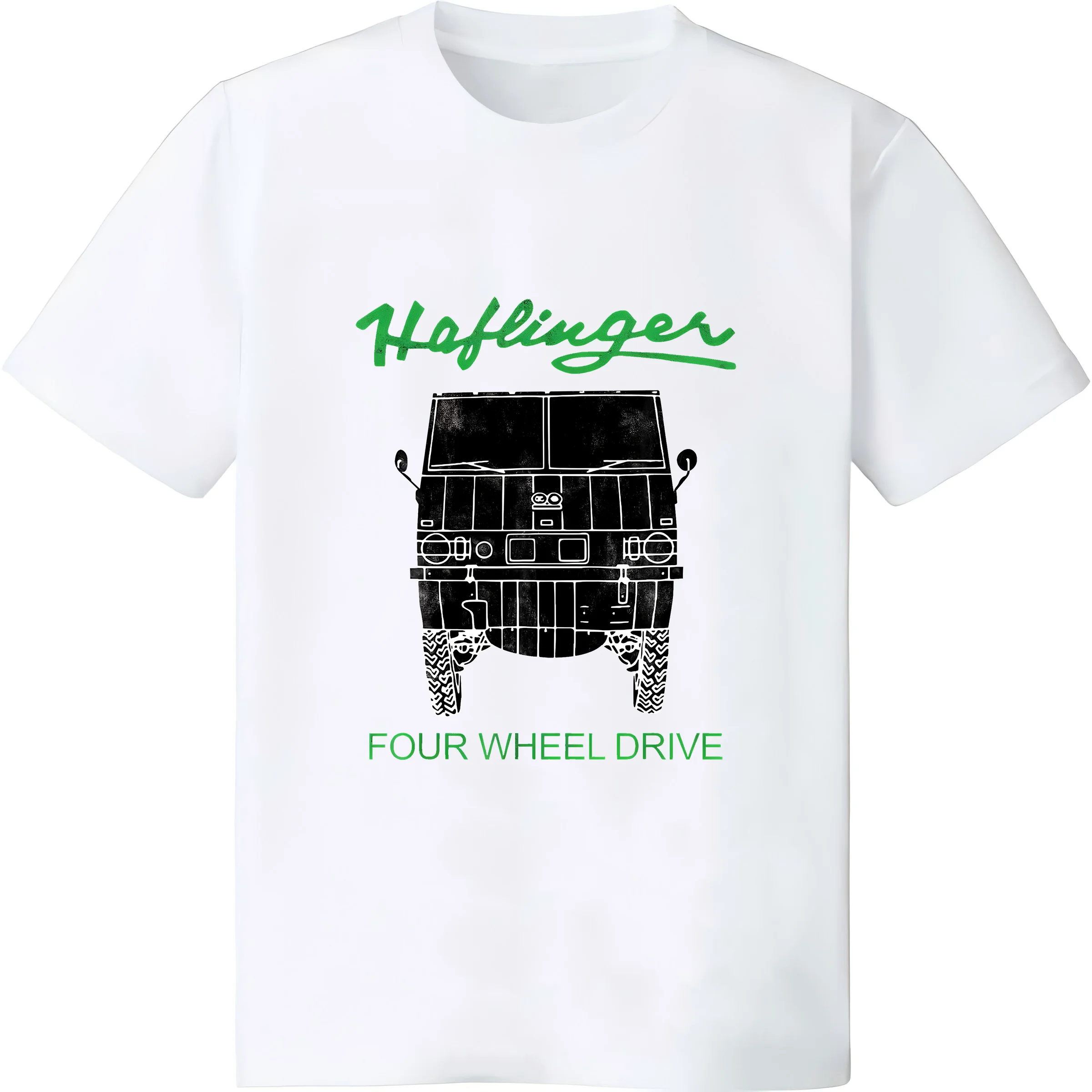 Haflinger Four Wheel Drive Car Saying Steyr Puch T-Shirt