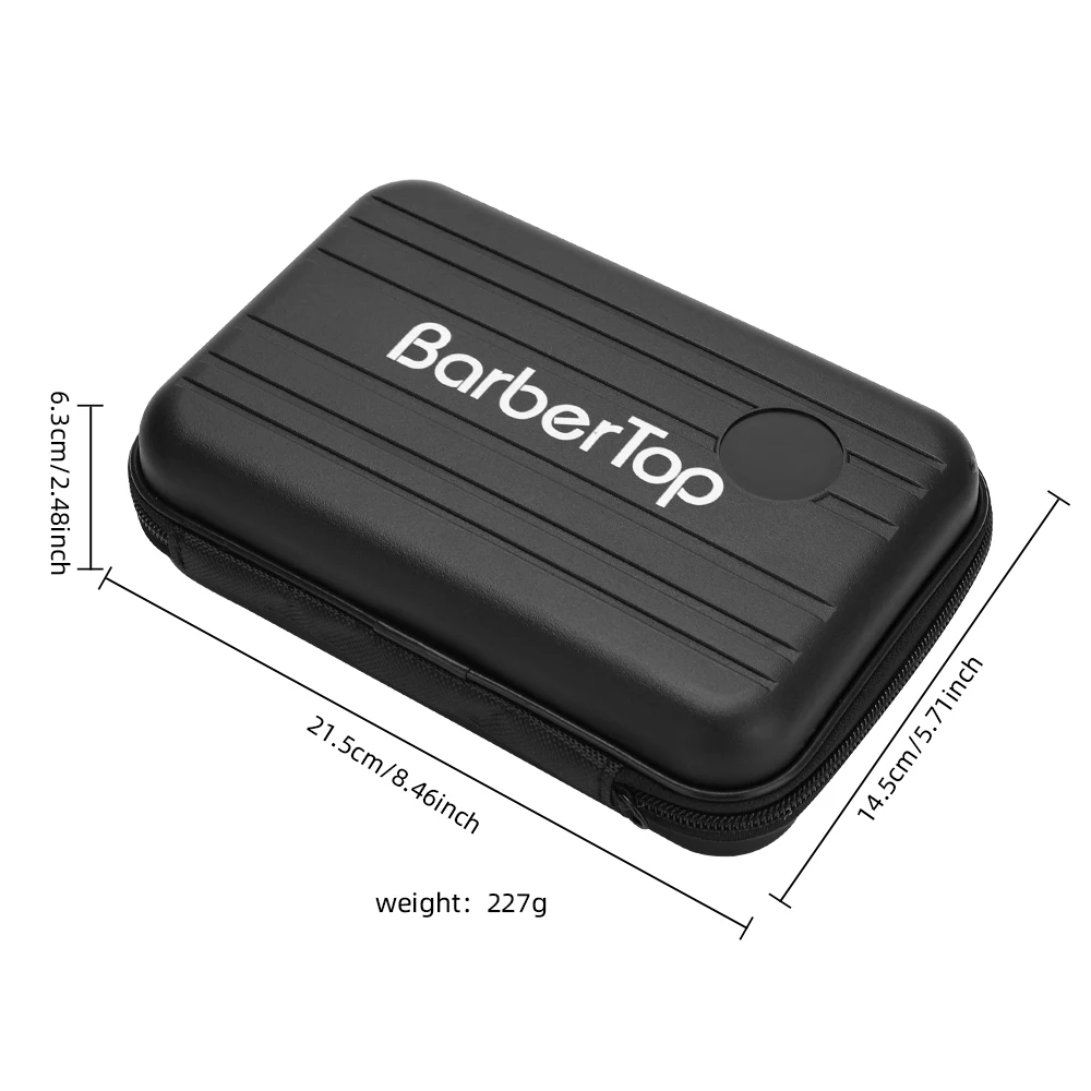 Waterdichte kappersschaartas Reistas voor het knippen van haar Kam Gereedschap Opbergkoffer Multifunctionele make-upborstelorganizer voor salon