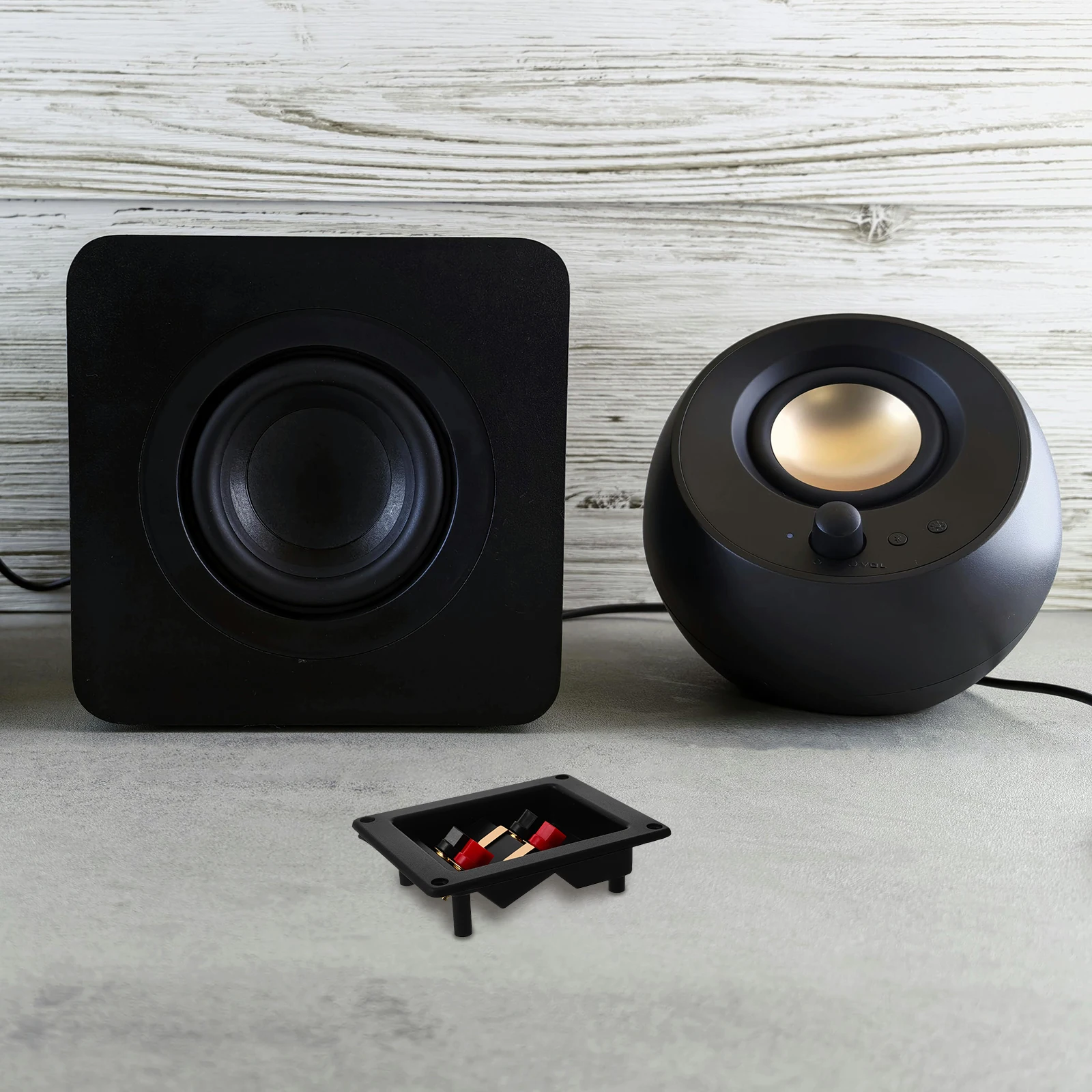 

Speaker Terminal Box Waterproof Speaker Junction Box For Truck Crossover Signal Splitter Connector Home Professional Audio