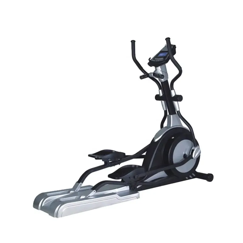 

Commercial Elliptical Cross Trainer Machine Gym Equipment With Electronic Display Fitness Elliptical Bike