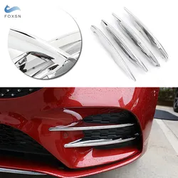 For Mercedes Benz A Class W177 V177 A180 A200 A220 A250 Car Front Head Fog Lights Lamp Strips Accessories Decoration Trim