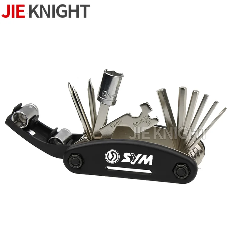 ل SYM كروزيم 300 GTS 300i 250 JOYMAX Z 125 250 300 MAXSYM 400i TL500 TL508 اكسسوارات 16 في 1 أدوات إصلاح مفك البراغي #3