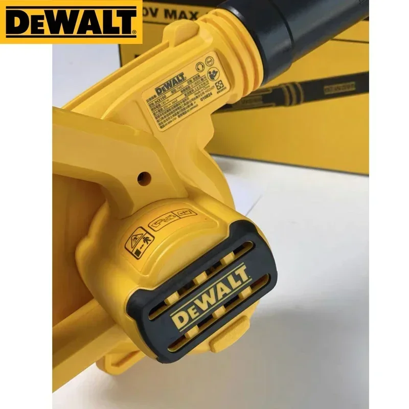 Imagem -04 - Compact Jobsite Blower Aspirador de pó Folha de Jardim Ferramentas Elétricas Recarregáveis sem Fio Air Blower Dce100n Dewalt-dce100